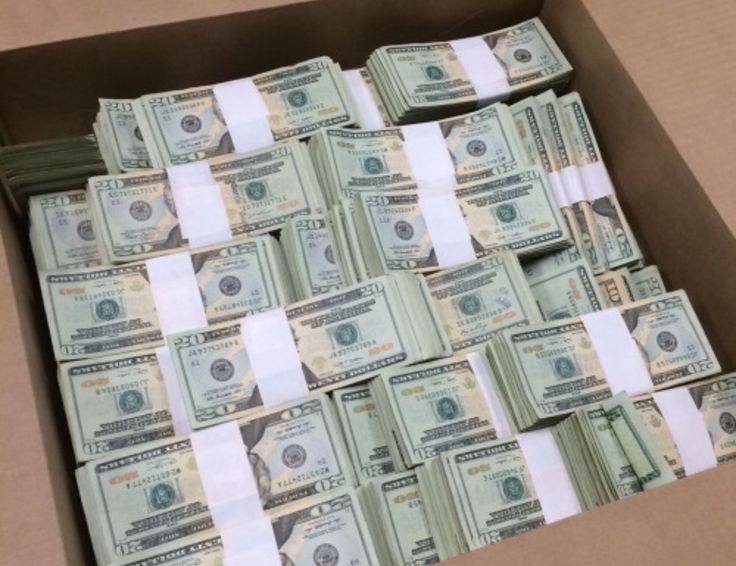 Des millions de dollars US dans la nature