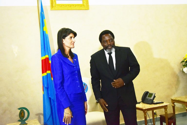 Washington à Kabila : « Quittez le pouvoir après les élections »