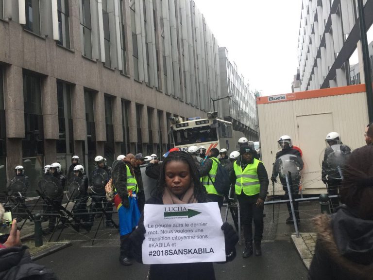 RDC : De Bruxelles à Paris, les Congolais exigent le départ de Kabila en prélude de la grande marche du 31 décembre 2017 au pays