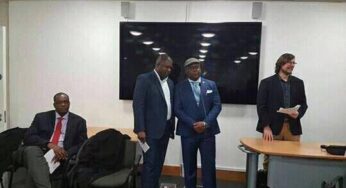 Félix Tshisekedi en dissertation devant les étudiants de la « London School of African and Oriental Studies »