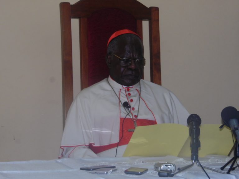RDC : L’Eglise et les Évêques font bloc autour du cardinal Monsengwo