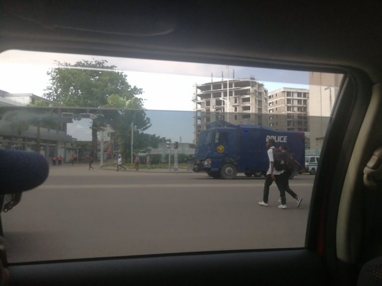 URGENT/KINSHASA : En prévision de la marche du dimanche 25, le dispositif sécuritaire se met en place !