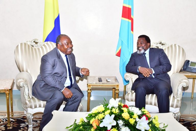 Kinshasa : Ali Bongo Ondimba du Gabon en visite de travail en RDC