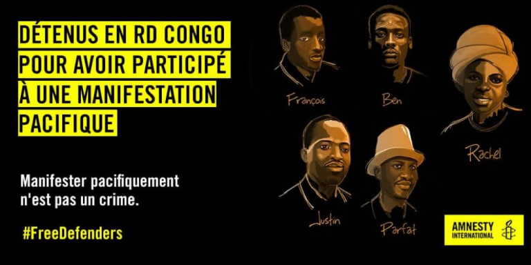GOMA : Acquittement des militants de La LUCHA et leurs compagnons