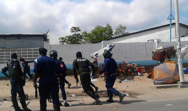 URGENT : Kinshasa, Un vaste déploiement policier inhabituel à et vers Kingabwa