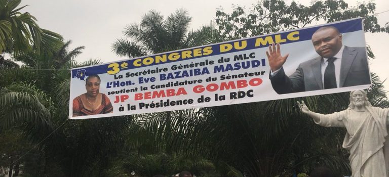 KINSHASA : Le Troisième Congrès du MLC se tient sans Jean-Pierre Bemba