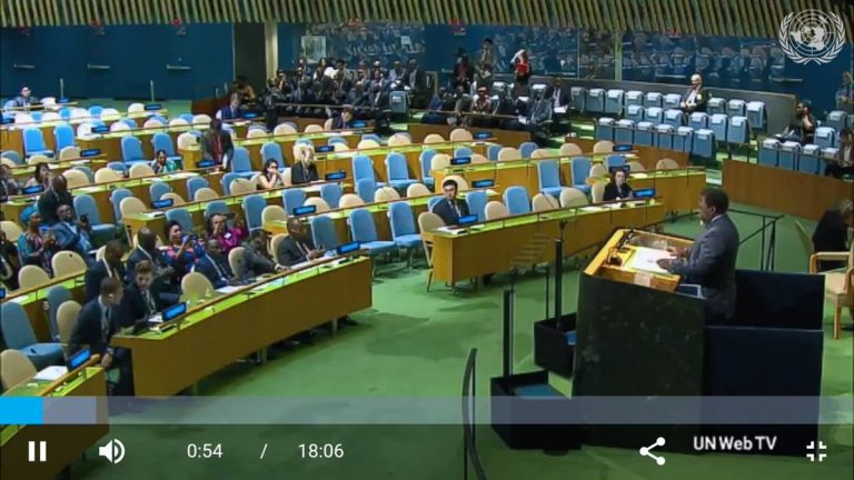 NEW-YORK 2018 : Un discours vif de Kabila entre dénonciation, menaces et suspicions