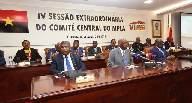 ANGOLA : La 7ème Session ordinaire du Comité Central du MPLA adopte l’entrée de 134 nouveaux membres