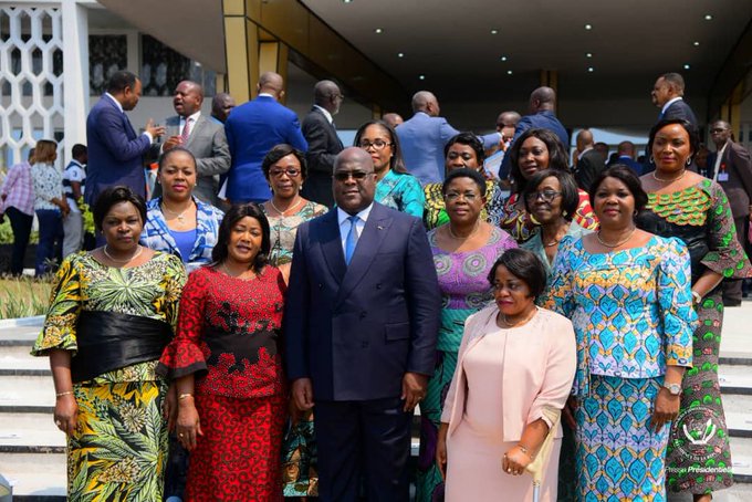 Les visages féminins du gouvernement Tshisekedi 