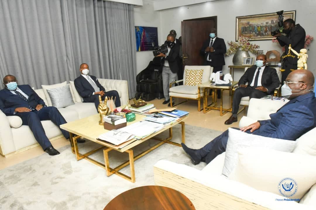 RDC-UNION SACREE DE LA NATION : Bemba, Kabund et Katumbi de nouveau chez Tshisekedi