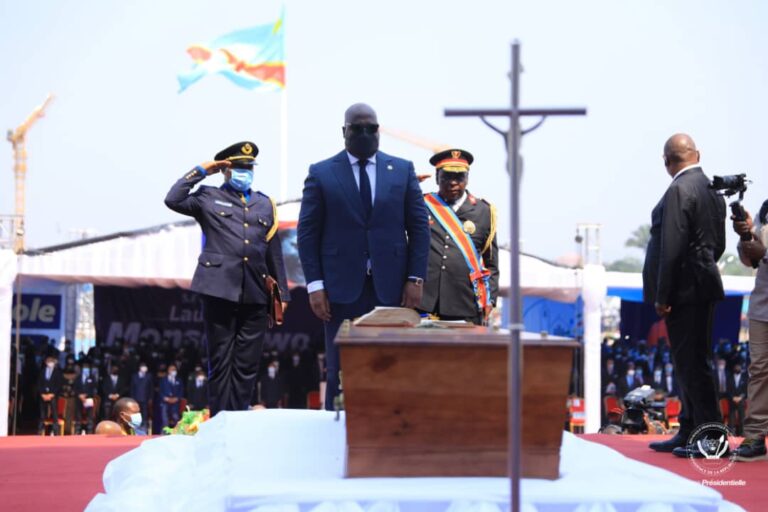 RDC : Feu le Cardinal Laurent Monsengwo Pasinya inhumé à côté de ses pairs