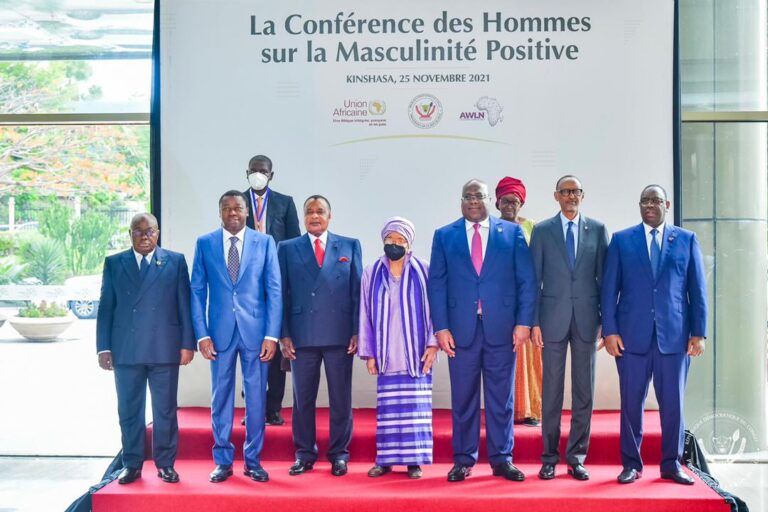 RDC : L’Afrique pour une « masculinité positive » au sommet de Kinshasa