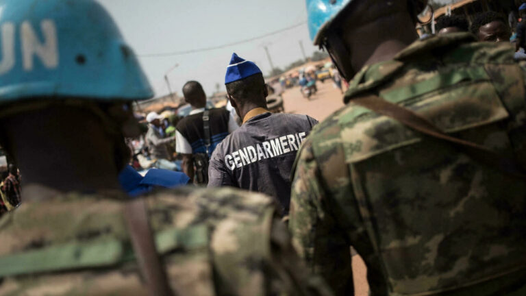 Centrafrique : Une dizaine de Casques bleus blessés par des tirs de la garde présidentielle