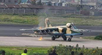RDC : Un avion d’attaque Sukhoi-25 des FARDC touché par des tirs depuis le Rwanda