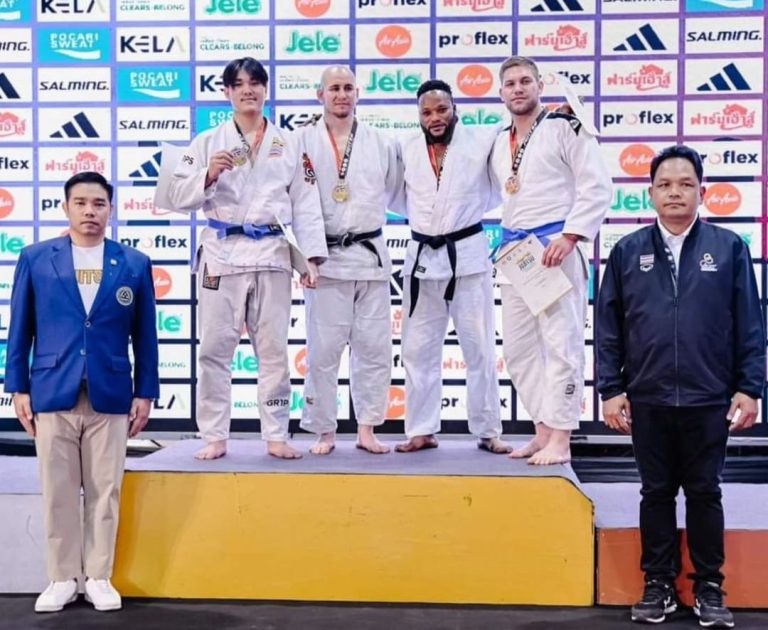 DIASPORA : Christophe Mputu médaillé de bronze à l’Open Grand Prix Ju-Jitsu de Thaïlande