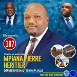 ELECTIONS 2023 : Mpiana Pierre Héritier, candidat du renouveau pour Tshikapa-Ville