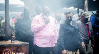 KINSHASA : Judith Suminwa reçoit les sinistrés de l’incendie du Marché de la Liberté de Masina