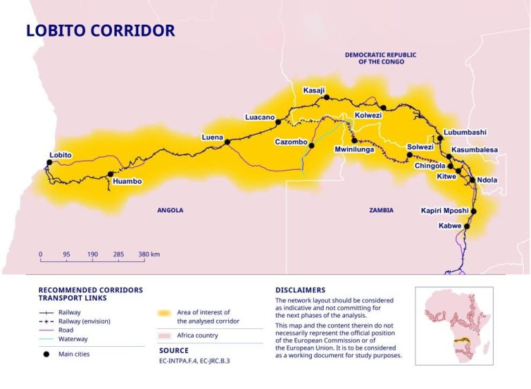 Relier la RD Congo, la Zambie et l’Angola aux marchés mondiaux grâce au corridor de Lobito