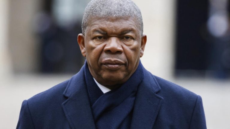 Le président angolais João Lourenço. AP - Ludovic Marin