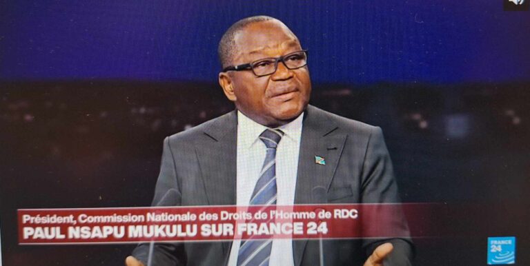 CNDH-RDC : Paul Nsapu Mukulu s’inquiète des exactions dans les zones sous occupation rebelle