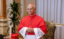 Le cardinal Robert Francis Prevost, nouveau pape Léon XIV. © Riccardo De Luca, AP