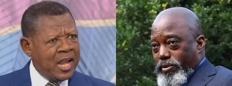 Lambert Mende Omalanga s’adresse au « néo chef rebelle » Joseph Kabila